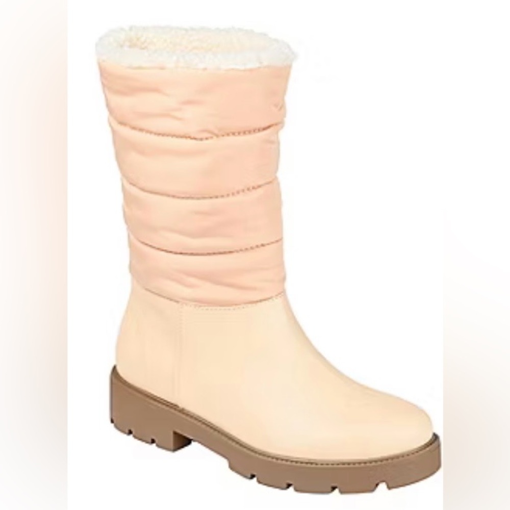 Journee Collection Women's Tan Winter Boots